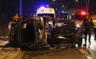 Ankara'da Trafik Kazası!