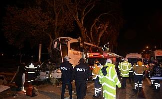GÜNCELLEME - Eskişehir'de otobüs kazası: 11 ölü, 44 yaralı