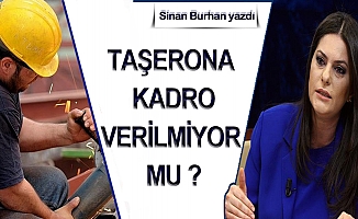 Sinan Burhan:''Taşerona Sanki Kadro Verilmiyor!''