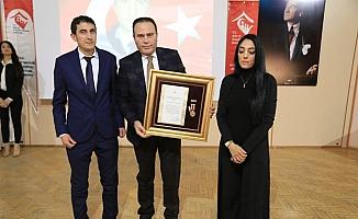 Aksaray'da Devlet Övünç Madalyası ve Beratı Töreni