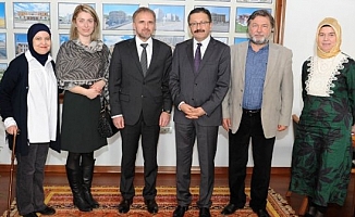 Bosna Büyükelçisi'nden  Tiryaki'ye Ziyaret
