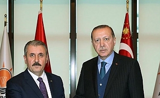 Cumhurbaşkanı Erdoğan, BBP lideri Destici ile görüşüyor