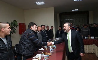 Murat Ercan Belediye Çalışanlarıyla Bir Araya Geldi