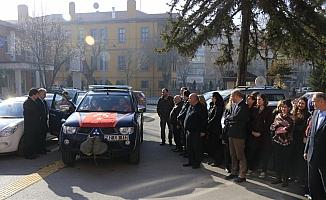 Üç ilden UMKE ekibi Afrin'e uğurlandı