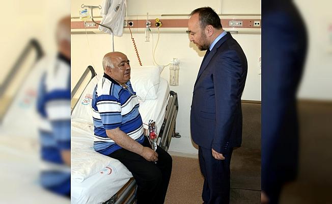 AK Parti İl Başkanı Dağdelen, kandilde hastaları unutmadı