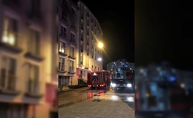 Kırıkkale'de apartta yangın