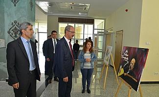 Kırşehir'de Yağlı Boya Karma Resim Sergisi açılışı