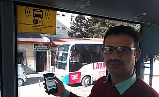 Niğde’de otobüslerde wifi hizmeti