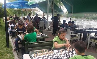 Avanos'ta satranç turnuvası