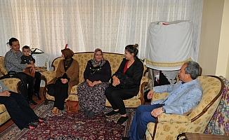 Başkan Akkaya şehit annelerini ziyaret etti