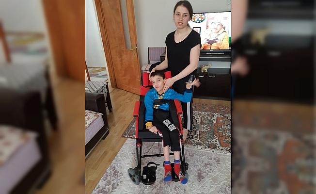 Beypazarı'nda 30 engelliye tekerlekli sandalye desteği