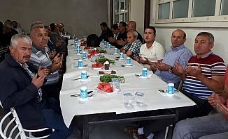 Beypazarı'nda servis şoförleri birlikte iftar yaptı