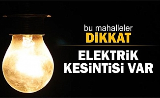 Elektrik Kesintisi (23/05/2018)