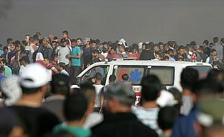 Gazze'de şehit sayısı 64'e yükseldi