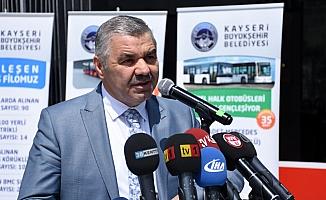 Kayseri'de yerli elektrikli otobüsler ulaşıma katkı sağlayacak