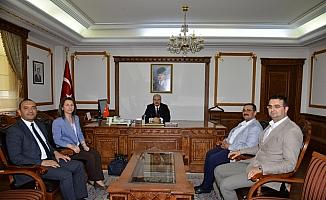 Kırşehir Valisi Akın'a ziyaretler