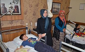 Milletvekili Usta Karapınar'da hastaları ziyaret etti