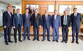 SESOB Başkanı Köksal'dan Başkan Aydın'a ziyaret