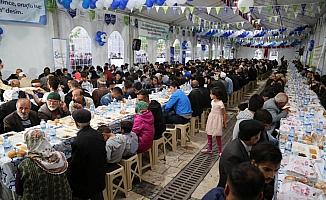 Sivas'ta 2 bin kişilik iftar çadırı kuruldu