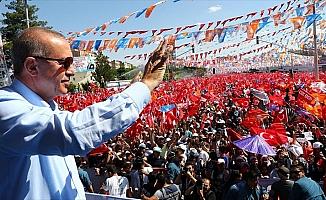 Erdoğan'ın yoğun seçim mesaisi