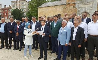 Esnaf odaları başkanları, Erkan'a destek için Kırşehir'de buluştu