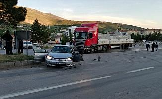 Kayseri'de trafik kazası: 1 yaralı