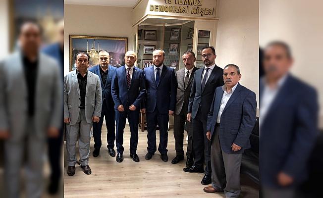 MHP İl Başkanı Baloğlu'dan AK Parti'ye ziyaret