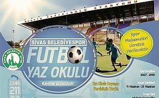 Sivas Belediyespor, futbol yaz okulu açacak