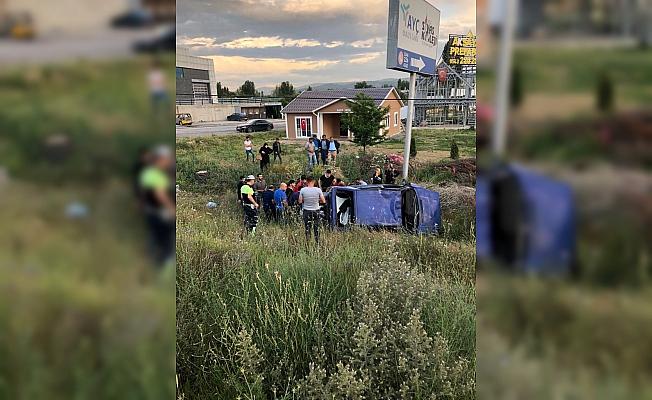 Sivas'ta otomobil şarampole devrildi: 1 ölü