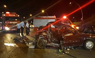 Başkentte trafik kazası: 1 ölü, 4 yaralı