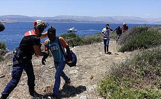 Boğaz Adası'nda mahsur kalan göçmenlerin tamamı kurtarıldı