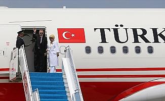 Cumhurbaşkanı Erdoğan Güney Afrika'ya geldi