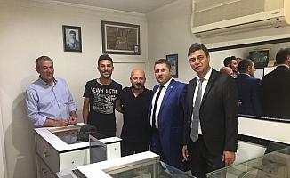 MHP Milletvekili Sedef'ten esnaf ziyareti