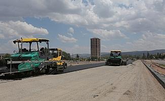 Recep Tayyip Erdoğan Bulvarı'nda asfaltlama çalışmaları başladı