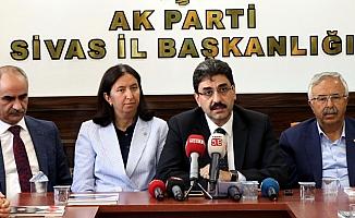 AK Parti Sivas İl Başkanı Aksu göreve başladı