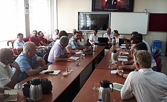 Beypazarı'nda okul müdürleriyle toplantı
