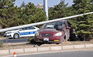 Kayseri’de trafik kazası: 1 ölü, 2 yaralı