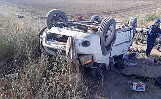 Kırşehir'de trafik kazası: 1 ölü, 3 yaralı