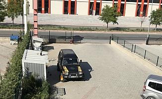 Konya'da bekçi köpeğinin çalınması güvenlik kamerasında