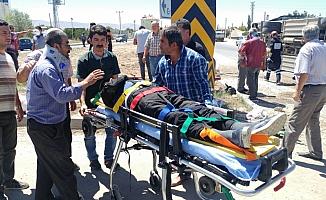 Konya'da tır midibüsle çarpıştı: 9 yaralı