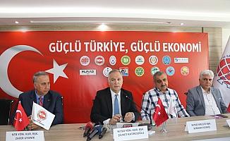 Niğde'deki STK'lardan Türk lirasına destek