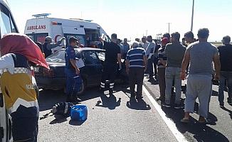 Seydişehir'de trafik kazası:  2 yaralı