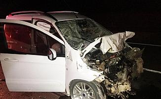 Sorgun'da trafik kazası: 1 yaralı