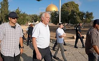 İsrail Tarım Bakanından Mescid-i Aksa'ya baskın