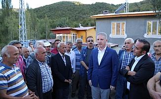 Sivas Valisi Gül'den köy ziyaretleri