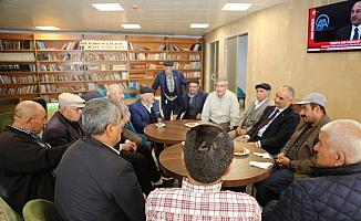 Başkan Aydın'dan Emekliler Kültür Evi'ne ziyaret