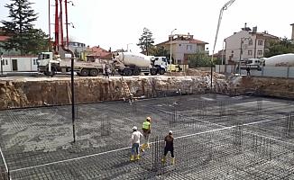 Ilgın'da kültür merkezi inşaatı