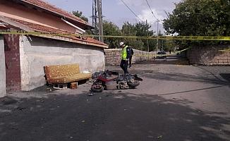 Kayseri'de motosiklet duvara çarptı: 1 ölü