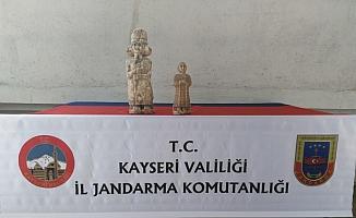 Kayseri'de tarihi eser kaçakçılığı