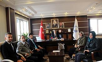 MHP yönetiminden Başkan Yüksel'e ziyaret
